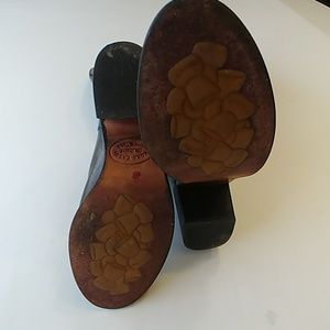 Kork-Ease Shoes - Kork-Ease Black Leather Heeled Boots 7-8/38 Kork-Ease Shoes - Kork-Ease Black Leather Heeled Boots 7-8/38